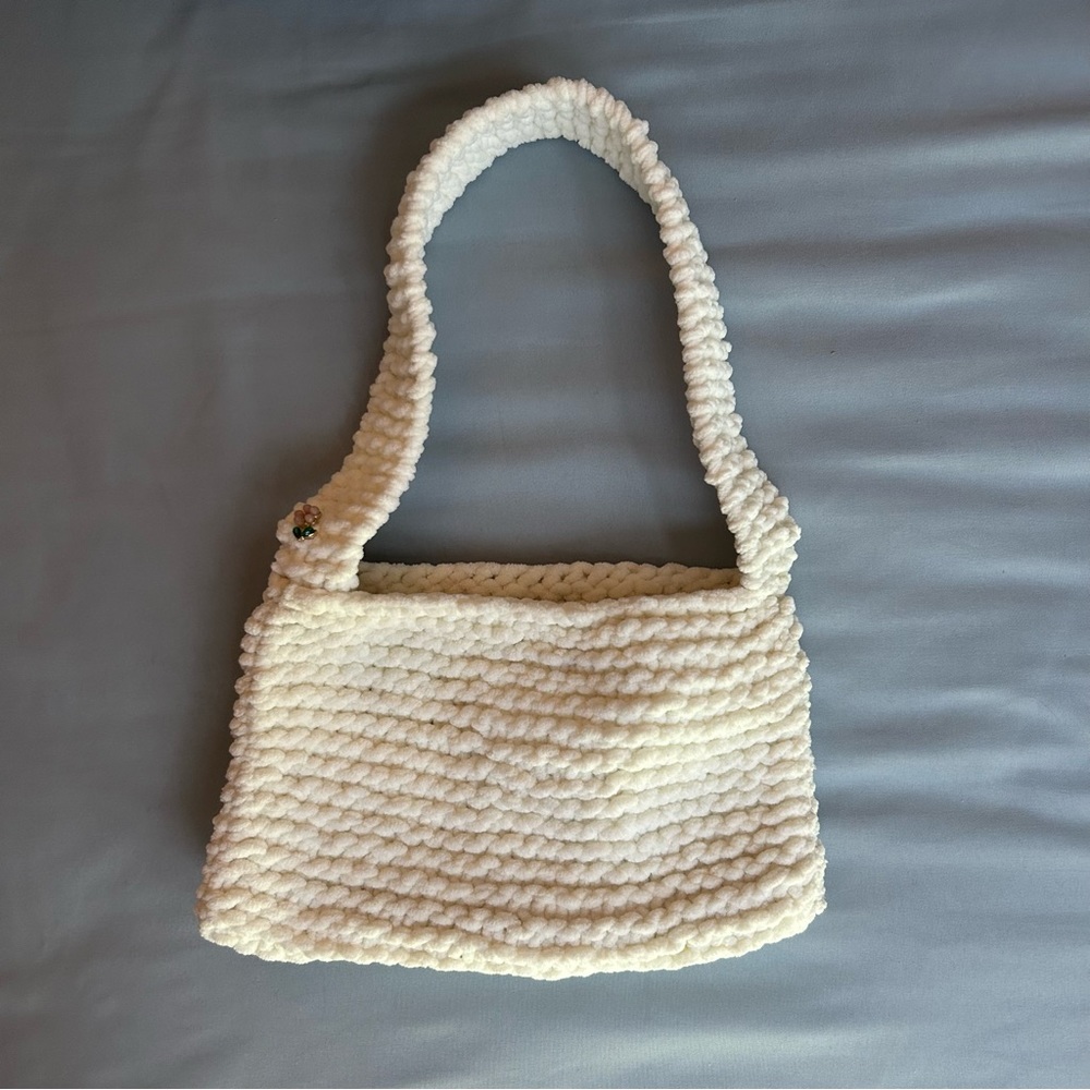 crochet shoulder bag